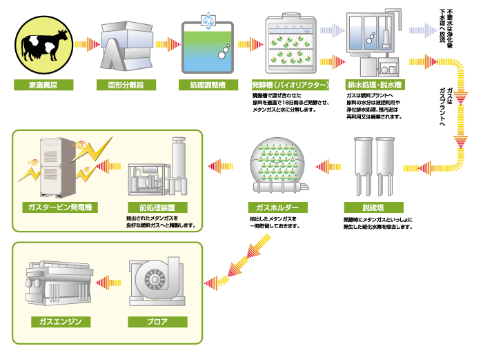 畜産糞尿からの発電解説その1